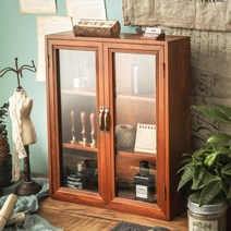 일본식 빈티지 엔틱 원목 수납장 찬장 그릇장 향수 화장품 정리대 fa409