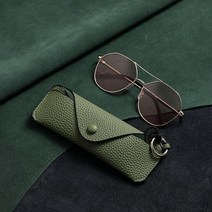 1상2템 고급 가죽 안경케이스