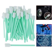 100PCS Cleaning Tool Solvent Foam Tipped Swab Stick for Epson Roland/Mimaki/Mutoh Large Format Print, 한개옵션0