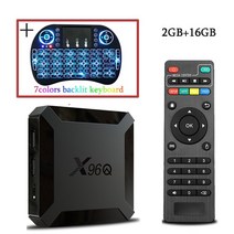정품 안드로이드 스마트 TV 박스 Allwinner H313 쿼드 코어 CPU 스트리밍 미디어 플레이어 4K 24G 와이파이 넷플릭스 유튜브 TV 프리픽스 X96Q, 32.Au 플러그  X96Q2G16GI8