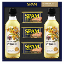 스팸 카놀라유 선물세트 저렴한 추석선물 3만원 이하, 5개