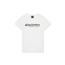디스커버리익스페디션 로건 빅로고 여성 반팔티셔츠 (OWHITE) 850687
