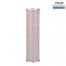 필터24 10인치 하우징용 메쉬필터 SUS304 250mm 300메쉬 50um 각링포함, 10인치 300메쉬+각링2개 EPDM