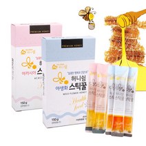 [강원양봉] 프리미엄 아카시아/야생화 스틱꿀 (10개x각1box), 단품, 단품
