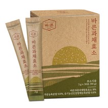 바른 과채효소 파인애플맛, 90g, 1개