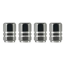 타이어 휠 너트 4pcs 자동차 스타일링 새 자동차 트럭 자전거 타이어 휠 림 줄기 공기 밸브 캡 타이어 커버 알루미늄 a++++ 품질 경량 내구성, 회색