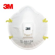 [B1P] 3M 2급 방진마스크 8812K 배기밸브 방역청소 10개입 / 쓰리엠마스크 방역 여과식방진마스크 냄새제거 8256933 ( B1P / 30102EA )