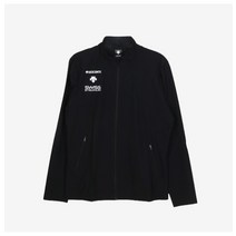 데상트 데상트져지 LQF SO223IFT41-BLK 스위스트라이애슬론팀 쿨링 트리코트 트레이닝 집업 BLK
