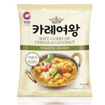 청정원 카레여왕 치즈 앤 코코넛, 108g, 1개