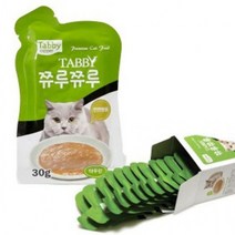 테비 고양이 간식 츄르 타우린 30g 12개 먹이 파우치 영양식, 옵션_타우린 30g 12개