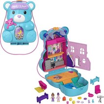Polly Pocket 컴팩트 테디 베어 장난감, Teddy Bear