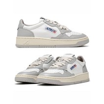 오트리 AUTRY 23SS 여성 메달리스트 로우탑 스니커즈 화이트/그레이 AULW WB10 193728