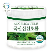 푸른들판 [푸른들판] 국내산 신선초환 haccp 인증 220gx1통, 1