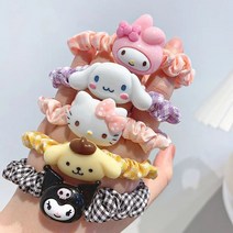 산리오 미니 곱창 밴드 5+1체크 곱창밴드 머리끈