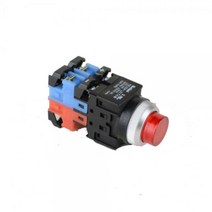 건흥전기 1A1B 조광 방우형 푸쉬락 스위치 12V AC DC 25mm KBL25WAT-2C11