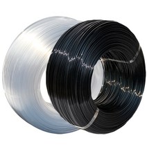 농자재 와이어 농업용 유인줄 온실 비닐하우스 밴드, 검정 3.5x750미터