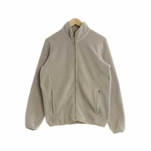 유니클로 베이지 플리스집업 남자 5496