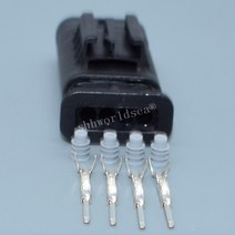 Shhworldsea 자동 전기 센서 커넥터 및 봉인 된 플매트 카펫 러그 tyco 4F0 973 704/1-1718645-1/1-1670918-1, [02] 1set male