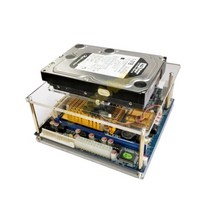 게이밍 pc조립 diy 조립컴퓨터 케이스 DIY PC 오버 클럭 테스트 벤치 ITX 용 오픈 프레임 미니 PC HTPC 에어 브래킷 DIY 베어 지원 설치 하드 디스크, 투명한