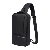 블랙야크 남여공용 슬링백 레저가방 등산배낭 어반멀티포켓슬링백 2BYABX1909, 블랙
