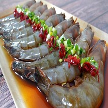 신안 청정 밥도둑 간장 새우장1kg 굵은새우 항생제검출제로 국산, 3kg(54미 내외)