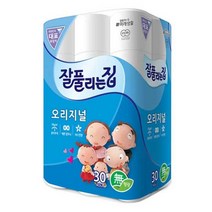 [자바라쇼핑] 잘풀리는집 오리지널 2겹 롤 화장지 30롤 휴지 _ kig0337*20230221EA, 쿠팡 1, 쿠팡 본상품선택