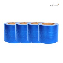 위드원 산업용보호테이프 청랩 컷팅 250mm 8롤 1박스, 1box