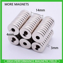 자석 희토류 영구 네오디뮴 철 붕소 14x3-4mm 1 50 개, [01] 1PC, [01] 14x3-4mm