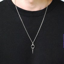 N062 목걸이 링체인팬던트 남자목걸이 여자 남여공용 패션쥬얼