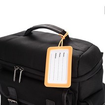 카드 라벨 캐리어 국산 실리콘 네임택 여행용 러기지택 일체형