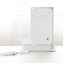 [메디슨 주식회사] 오투케어 가정용 칫솔살균기 벽걸이+스탠드 면도기살균 BS-7000s, 레드(BS-7200s)