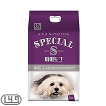 특별 강아지사료 닥스훈트 애견주식 소형견 자견 5KG