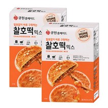 큐원 홈메이드 찰호떡믹스, 2개, 400g