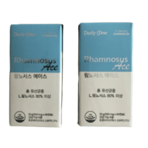 데일리원 람노서스 에이스 유산균 아기유산균 보장균 100억 CFU 1세트(2통), 1개