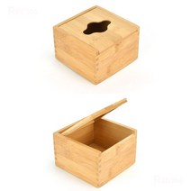 업소용 대나무 테이블 냅킨통 냅킨함 12.4x8cm 6호, 본상품선택