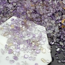 아메트린 정화용 천연 보석자갈 수정자갈 HSRO-4717, 단품