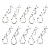 R핀 R형 스냅핀 고정핀 54mm 10개 안전핀 탈착 알핀 샤프트 체결 연결 고정, 단품