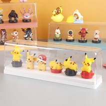 피규어 진열장 장식 케이스 정리 보관 1단, 1단 민트블루 JP9001