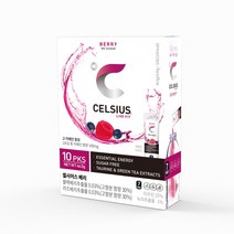 셀시어스 온더고 에너지 비타민 피트니스 드링크 파우더 (10sticks), 베리맛(10stick)