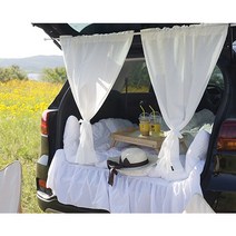 14시이전 당일출고! 캠핑용 감성 차박커튼 트렁크커튼 2p 1세트 15종컬러, 06.모던체크그레이