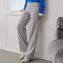 아나카프리 아나카프리 데일리 리브드 스트레이트 팬츠_CPG2WPT002M