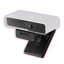 Cisco 웹캠 플래티넘 컬러 4K 대응 마이크 내장 60FPS 광각 81° 오토 포커스 기능 회의 이용 자동광 보정 Windows Hello 대응 얼굴 인증 기능 노이즈 캔슬링 기능 UHD Cisco Desk Camera 4K [정규 대리점 판매품]