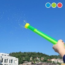 회오리 워터건 피스톤 물총 어린이 물놀이 장난감, 그린