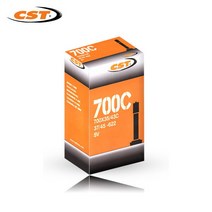 CST 로드 자전거 튜브 700C 슈레더/던롭, 700x35-43 35mm 슈레더
