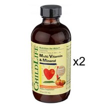 ChildLife 어린이 멀티비타민 액상형 망고맛 237ml 2통, 2개