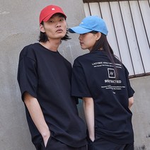 레이지비 기본 오버핏 반팔 면 티셔츠 블랙
