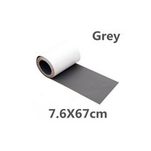 가죽쇼파클리너 PU 가죽 직물 수리 자체 접착 패치 가구 소파 자동차 시트 응용, 7.6cmX67cm-Grey