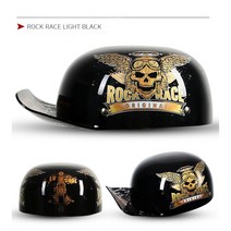 할리데이비슨 오토바이 헬멧 도우보이 할리 스냅백 ABS, 락레이스 라이트블랙