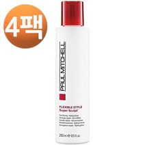 폴 미셸 수퍼 스컬프트 스타일링 글레이즈 250ml, 4팩