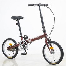 가성비 출퇴근 접이식 자전거 여행용 휴대용 미니밸로 접이식 자전거 16 인치 성인 휴대용 초경량 단일 속, 01 Coloured glaze_01 16 inches